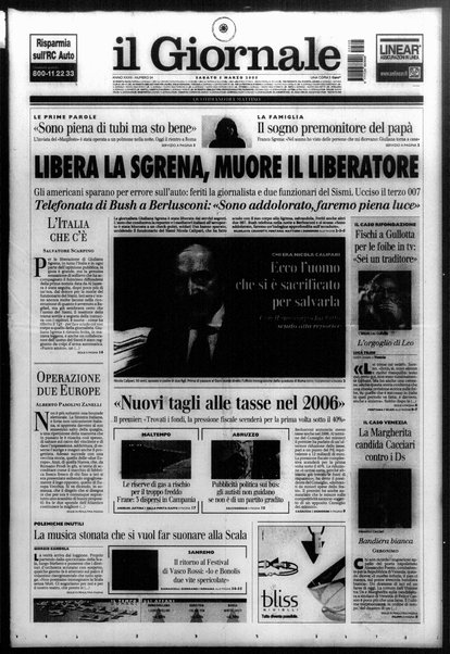 Il giornale : quotidiano del mattino